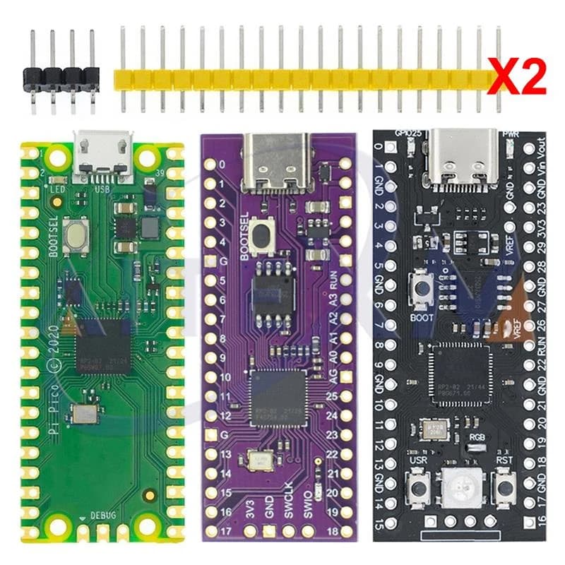 لوحة رايسبيري باي بيكو RP2040 ثنائية النواة 264KB ARM بمعالج Cortex-M0+ عالي الأداء ومنخفض الطاقة 12236 | Raspberry Pi Board