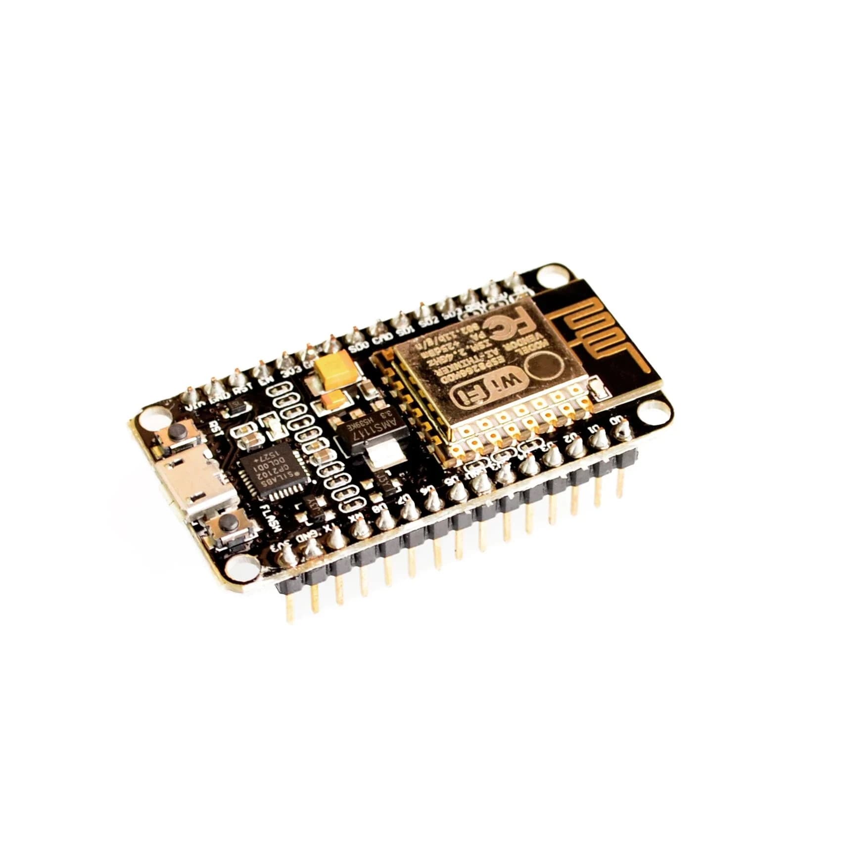 لوحة تطوير شبكات واي فاي NodeMCU v2 Lua ESP8266 CP2102 ESP-12E-F | Development Board