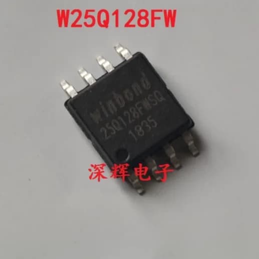 ذاكرة فلاش W25Q128FWSQ 128M-bit 1.8V | Serial Flash Memory