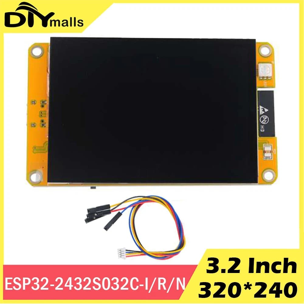 شاشة عرض ESP32-2432S032C-I 3.2 inch ESP32 LCD Display ESP32-WROOM-32 Module ST7789 IPS TFT Touch Screen | ESP32 Display Module