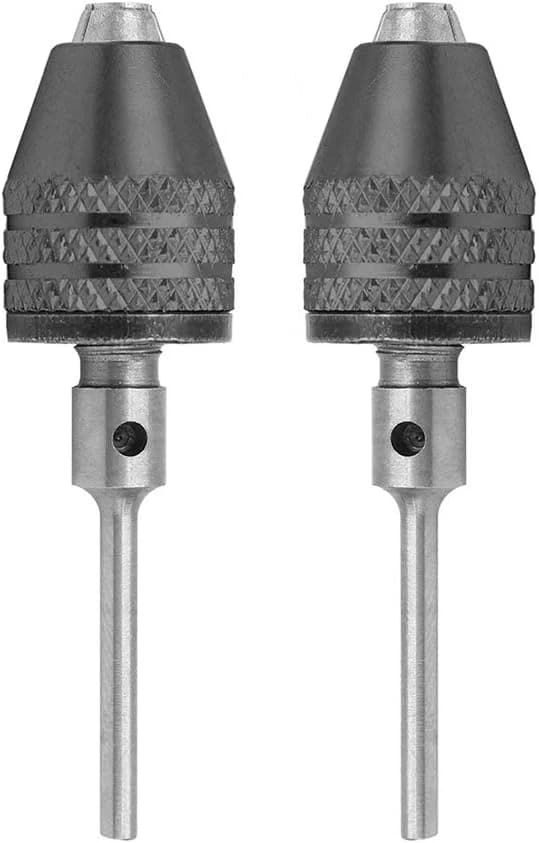 رأس تثبيت مثقاب Mini Electronic Drill Chuck Bit Keyless 2.35mm 011220 | Drill Chuck