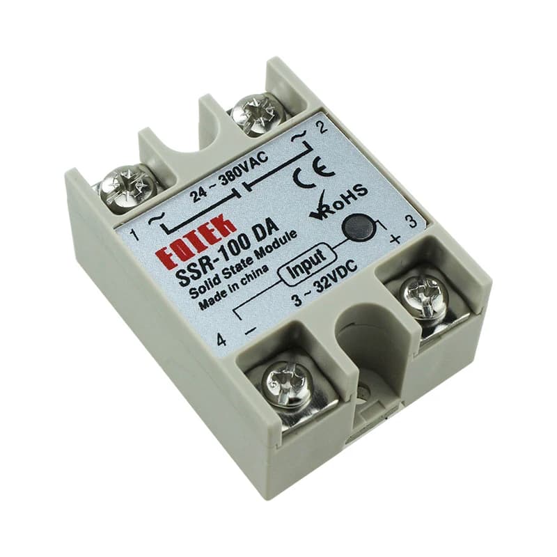 ريليه الحالة الصلبة SSR-100DA برقم 010161 | Solid State Relay