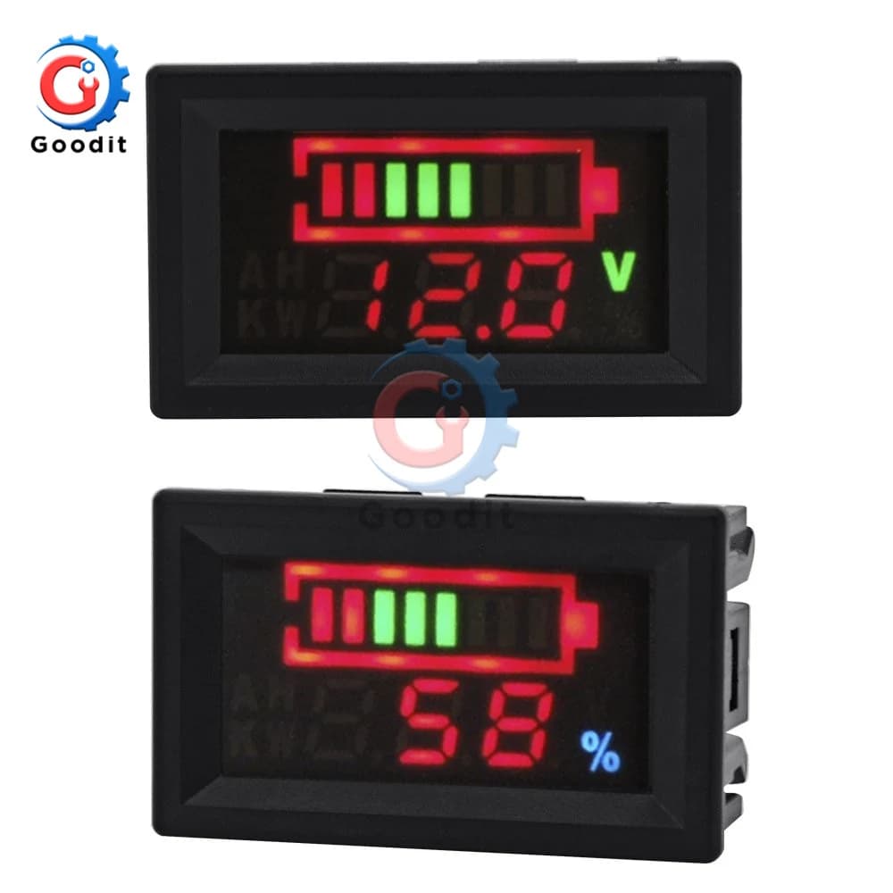 مقياس شحن بطارية رصاص حمضية 12V رقم #F5 011165 | Battery Charge Indicator