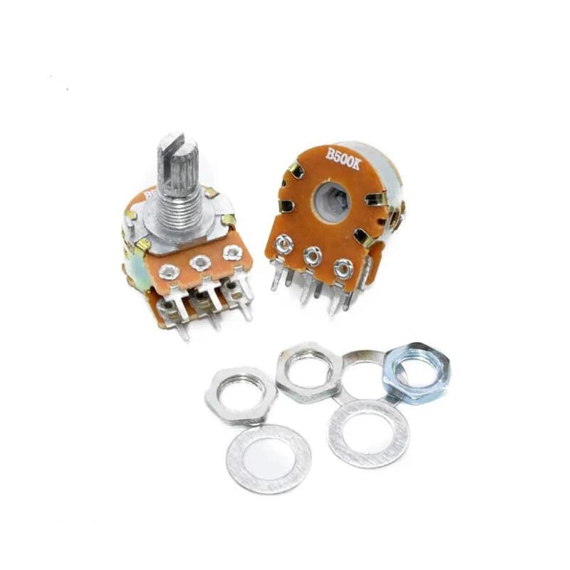 مقاومة متغيرة WH148 Potentiometer Resistance 6Pin 1K #R11 | Potentiometer