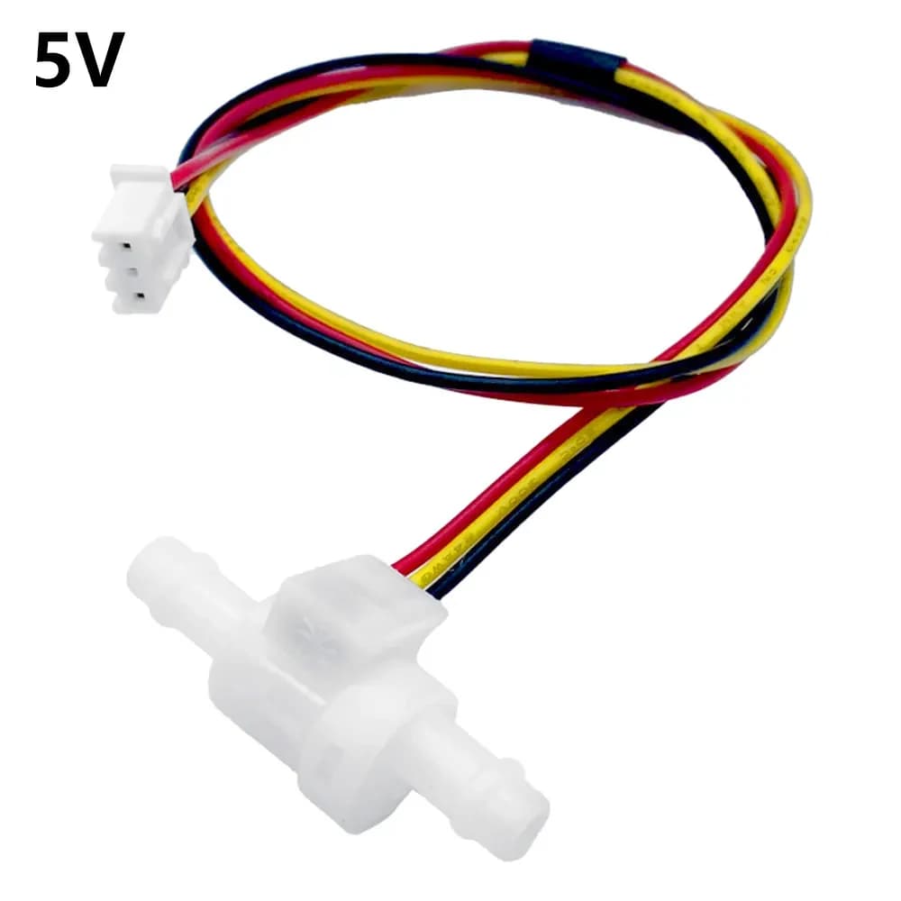 حساس تدفق مياه DC 5V مخرج إشارة نبضية | Water Flow Sensor