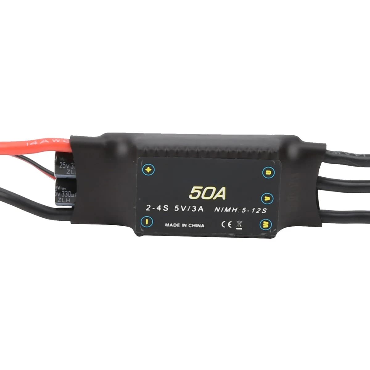 منظم سرعة محرك عديم الفحمات XXD 50A اس سي 50 أمبير | Brushless ESC Motor Speed Controller