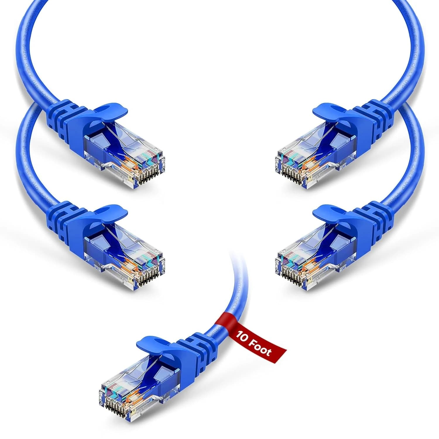 كيبل انترنت شبكة RJ45 Cat-6 بطول 2M | Ethernet Patch Cable