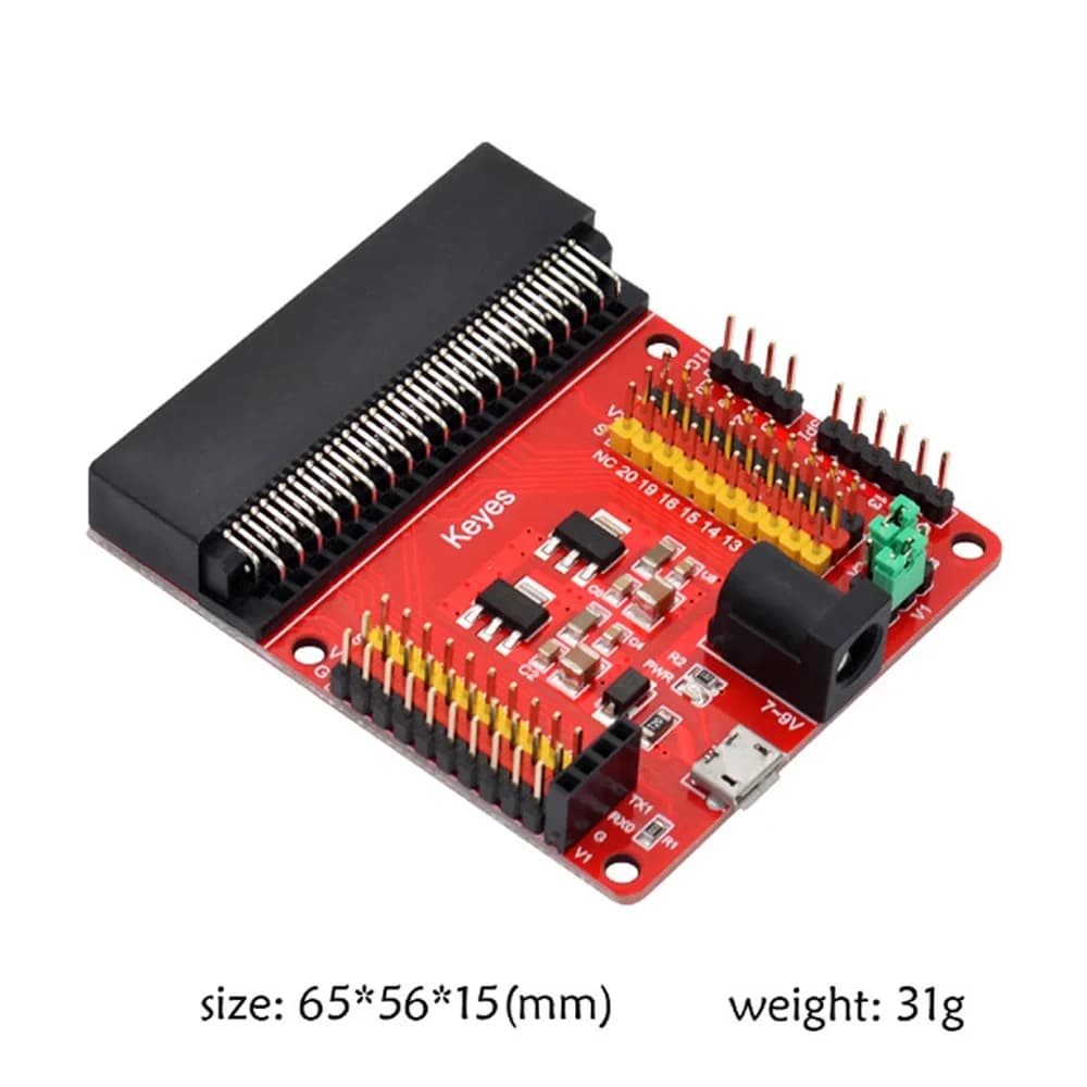 لوحة توسعة حساسات مايكروبت V2 متوافقة مع 3.3 فولت 5 فولت 12231 | Sensor Extension Board