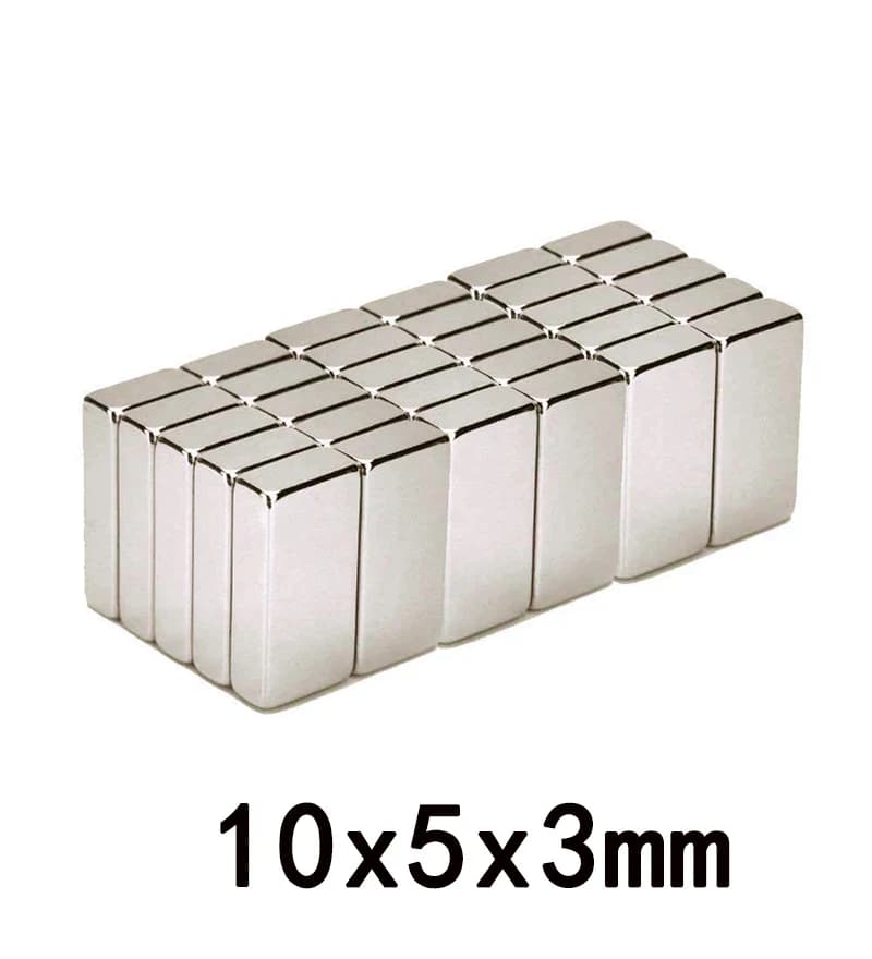 مغناطيس نيوديميوم 10x5x3 mm #F8 011102 | Neodymium Magnet