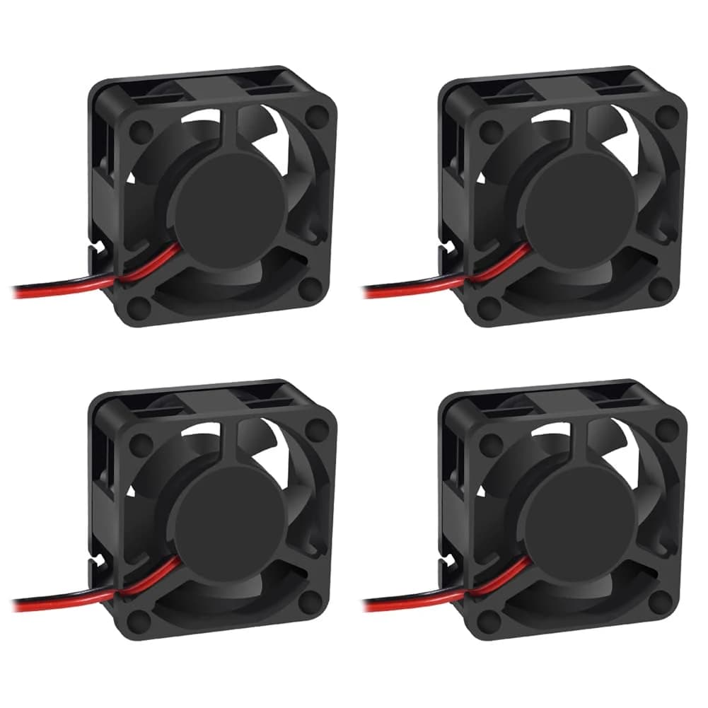 مروحة تبريد DC بدون فرشاة 12V 40X40X20mm 4020 | DC Brushless Cooling Fan