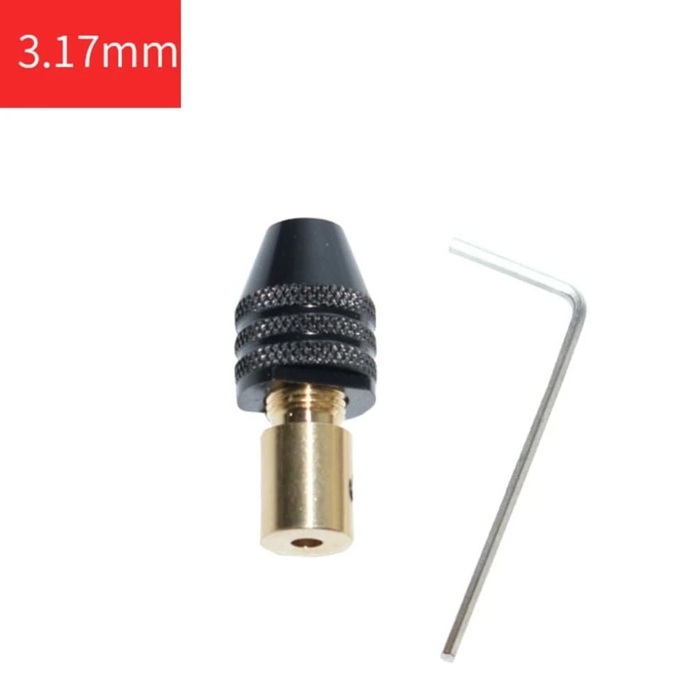 رأس تثبيت مثقاب Universal Small Electronic Drill Bit Collet Mini Chuck 3.17mm 011217 | Drill Chuck