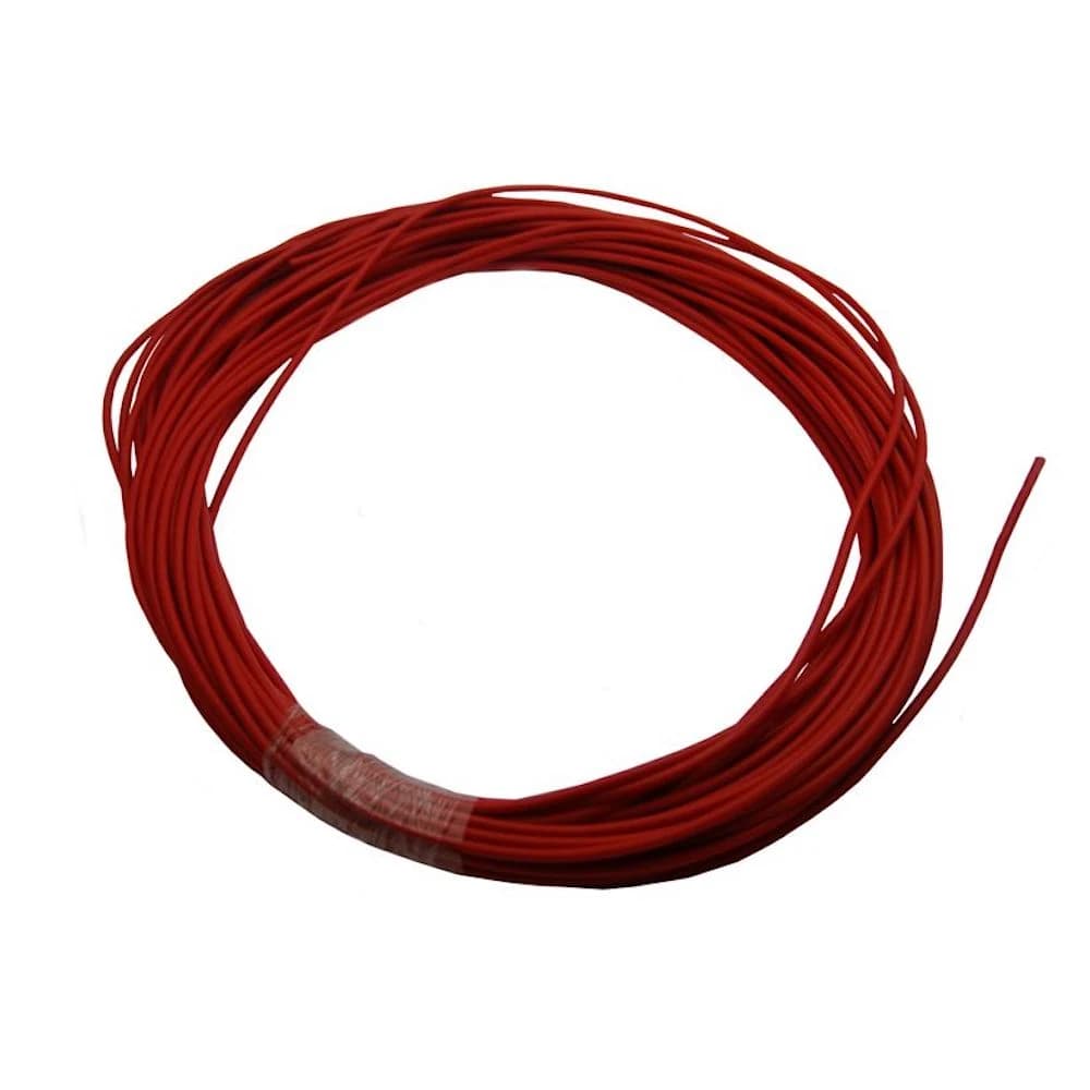 سلك سيليكون 12 AWG بقياس 4 ملم بطول 1 متر أحمر | Silicone Wire