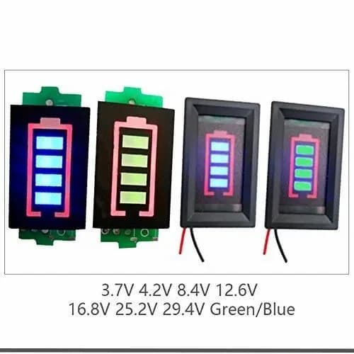 مقياس سعة بطارية ليثيوم 6S 25.2V وحدة رقم #F3 X13550 | Battery Capacity Indicator Module