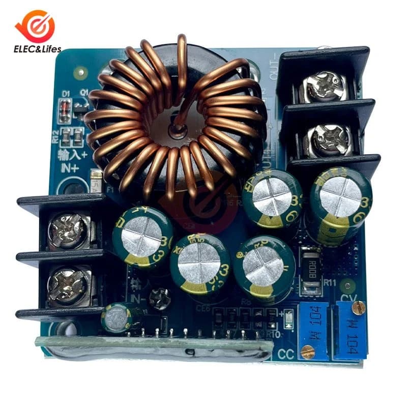 محول خفض الجهد المستمر 400 واط 15 أمبير من 10-60 فولت إلى 0-45 فولت X-HX0133A | Step-Down Buck Converter Module