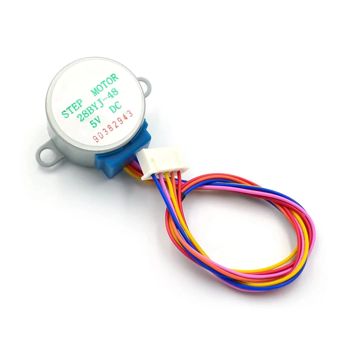 محرك خطوي 5 فولت 4-Phase 28BYJ-48 مع درايفر ULN2003 | Stepper Motor with Driver