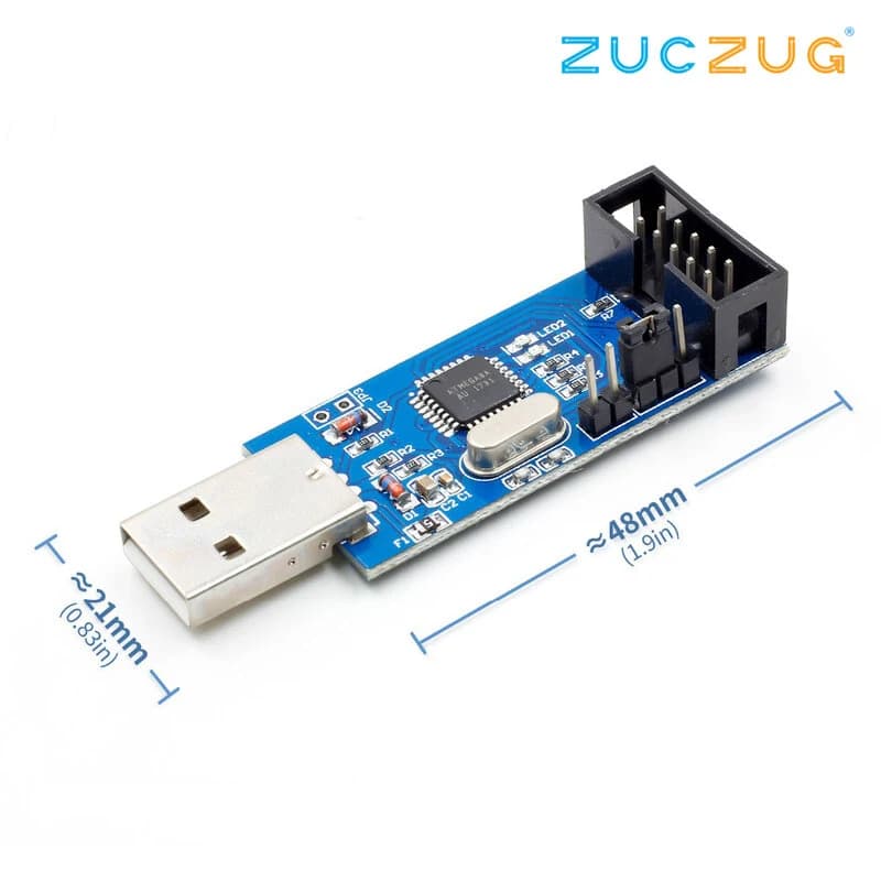 مبرمجة يو إس بي آي إس بي للتحكم الميكروي | USB ISP Programmer for AVR