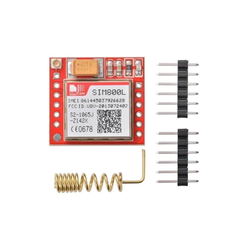 مودم اتصال جي إس إم جي بي آر إس SIM800L بشريحة مايكرو #S7 | GPRS GSM Module