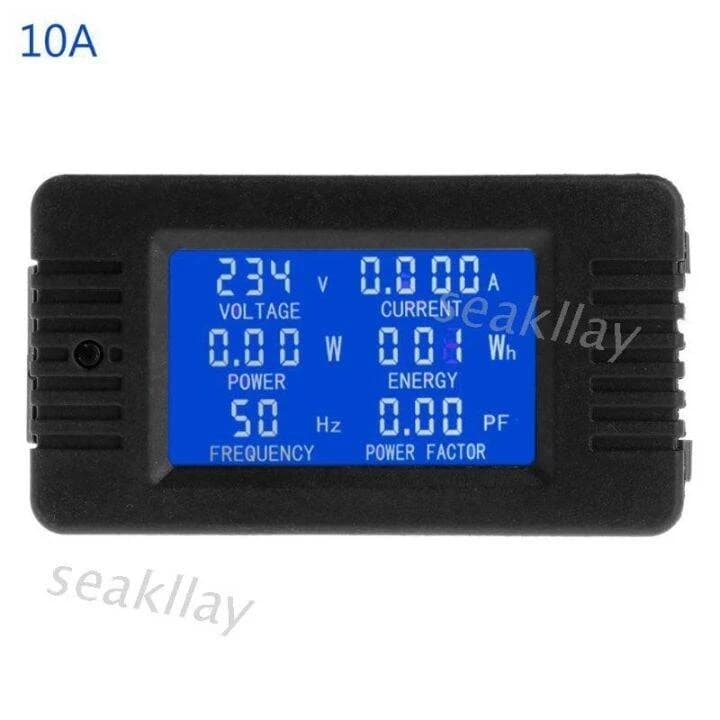 مراقب طاقة وطاقة كهربائية 6 في 1 AC 80~260V جهد وتيار 100A X-JL0057A | Power Energy Monitor