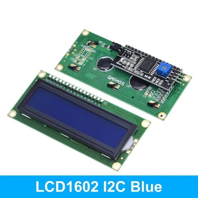 شاشة إل سي دي LCD1602 زرقاء | LCD1602 Blue Screen