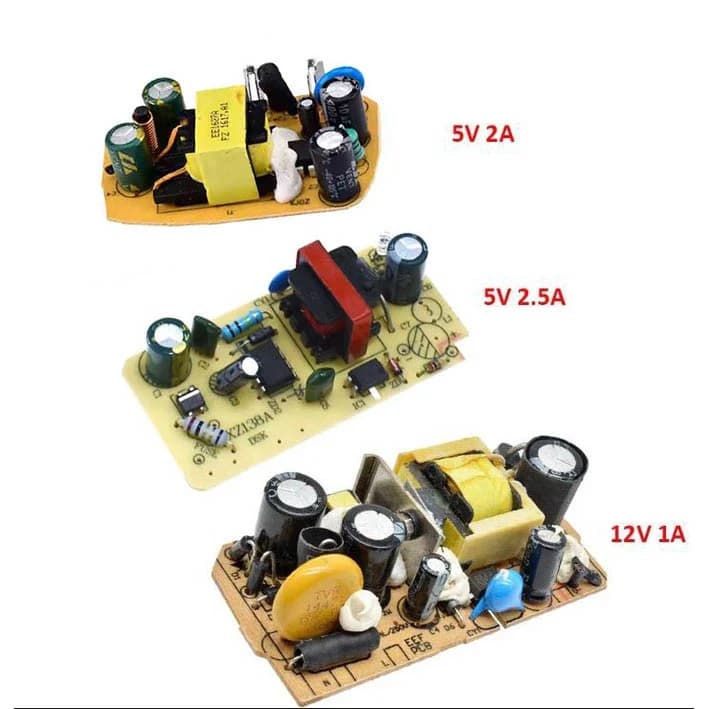 مقدر طاقة سويتشينغ 12 فولت 5 أمبير مع حماية من زيادة الجهد والتحميل | Switching Power Supply Module