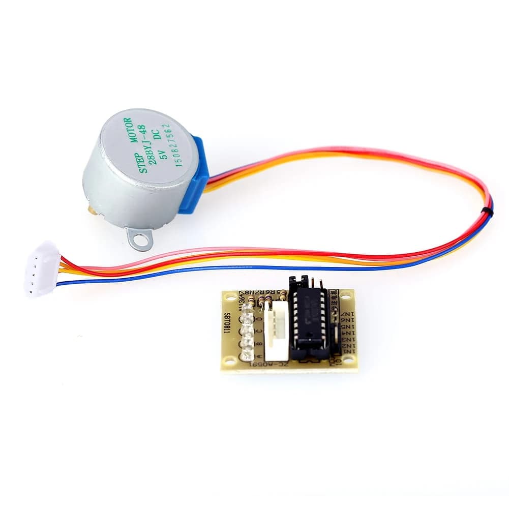 محرك خطوي مع لوحة تحكم ULN2003 12V | Stepper Motor and Driver Board