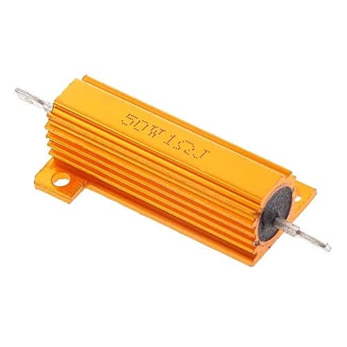 مقاومة غلاف ألومنيوم 1 أوم 50 واط X52681 | Aluminum Shell Resistor