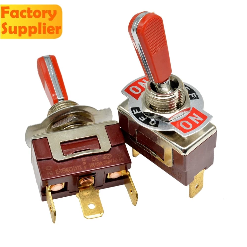 مفتاح تبديل 1122 AC 250V 16A بـ 3 وضعيات 3 طرف X52424 | Toggle Switch