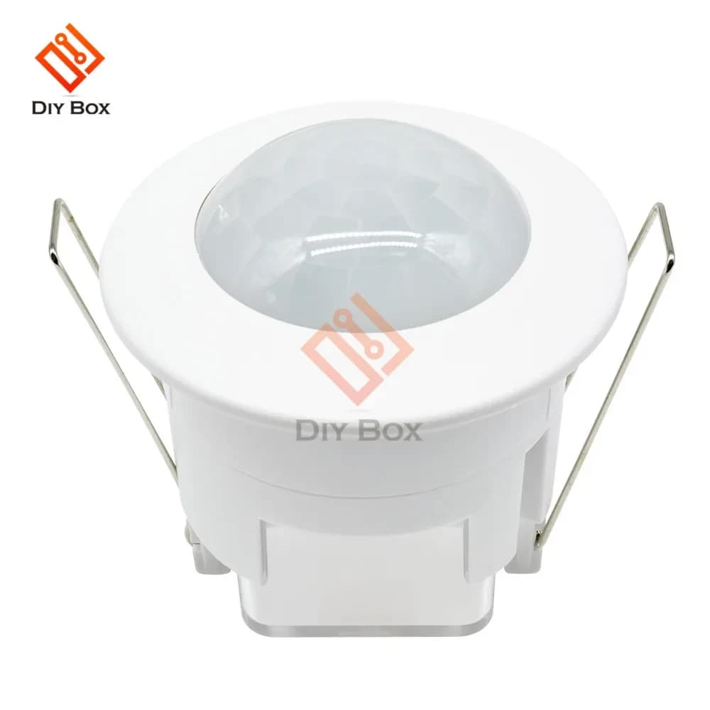 حساس حركة بالسقف مصغر PIR بزاوية 360 درجة AC 220V #J12 X-JL0316A 050700 | Motion Sensor