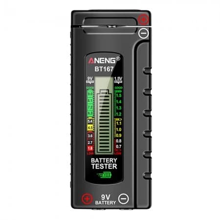 ANENG BT167 جهاز فحص طاقة البطارية متعدد الوظائف | Battery Power Detector
