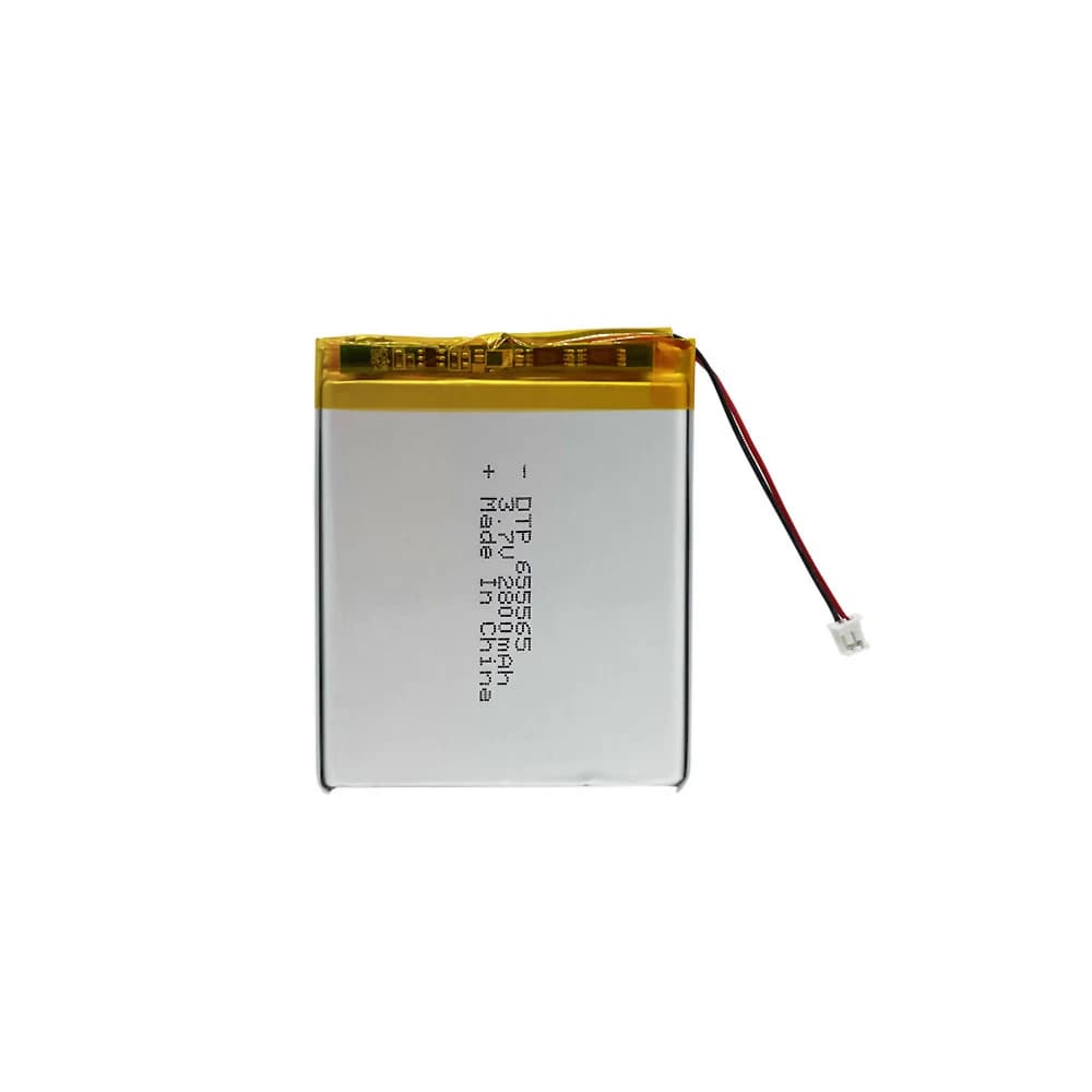 بطارية ليثيوم بوليمر 2800mAh 3.7V | Lithium Polymer Battery