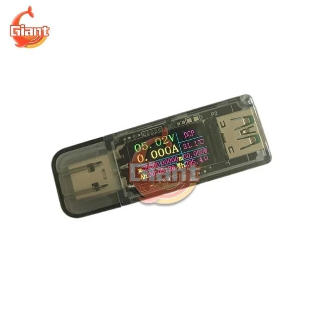 فاحص يو اس بي رقمي للجهد واليار والطاقة 30 فولت 5 أمبير QC 2.0 3.0 FCP AFC DCP رقم #G7 011033 | USB Tester