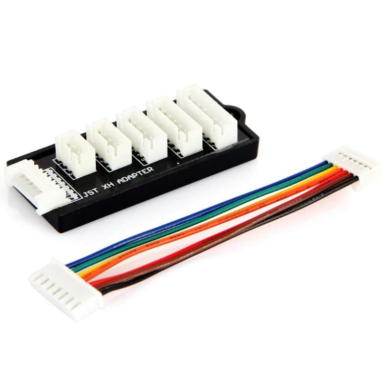لوحة موازنة شحن بطاريات ليثيوم 2S-6S | LiPo Battery Balance Board