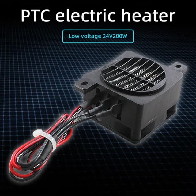 سخان هواء كهربائي DC 12V 120W X-JL0159A | PTC Air Fan Heater