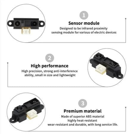 وحدة حساس مسافة وقرب بالأشعة تحت الحمراء بمدى 10-80cm #I5 010925 | Proximity Distance Sensor Module