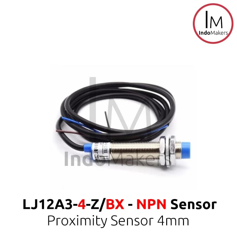 حساس اقتراب تقارب LJ12A3-4-Z BX NPN 6-36VDC 4mm مفتوح طبيعياً | Proximity Sensor