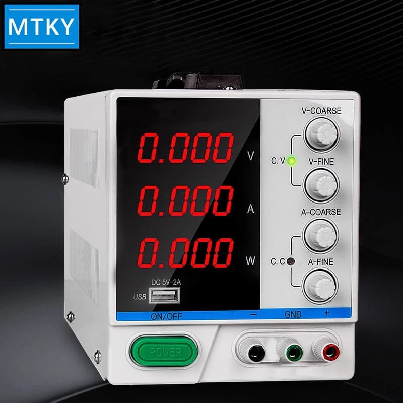 مجهز قدرة مختبري دقيق SPS-H605 60V 5A DC | Adjustable Power Supply