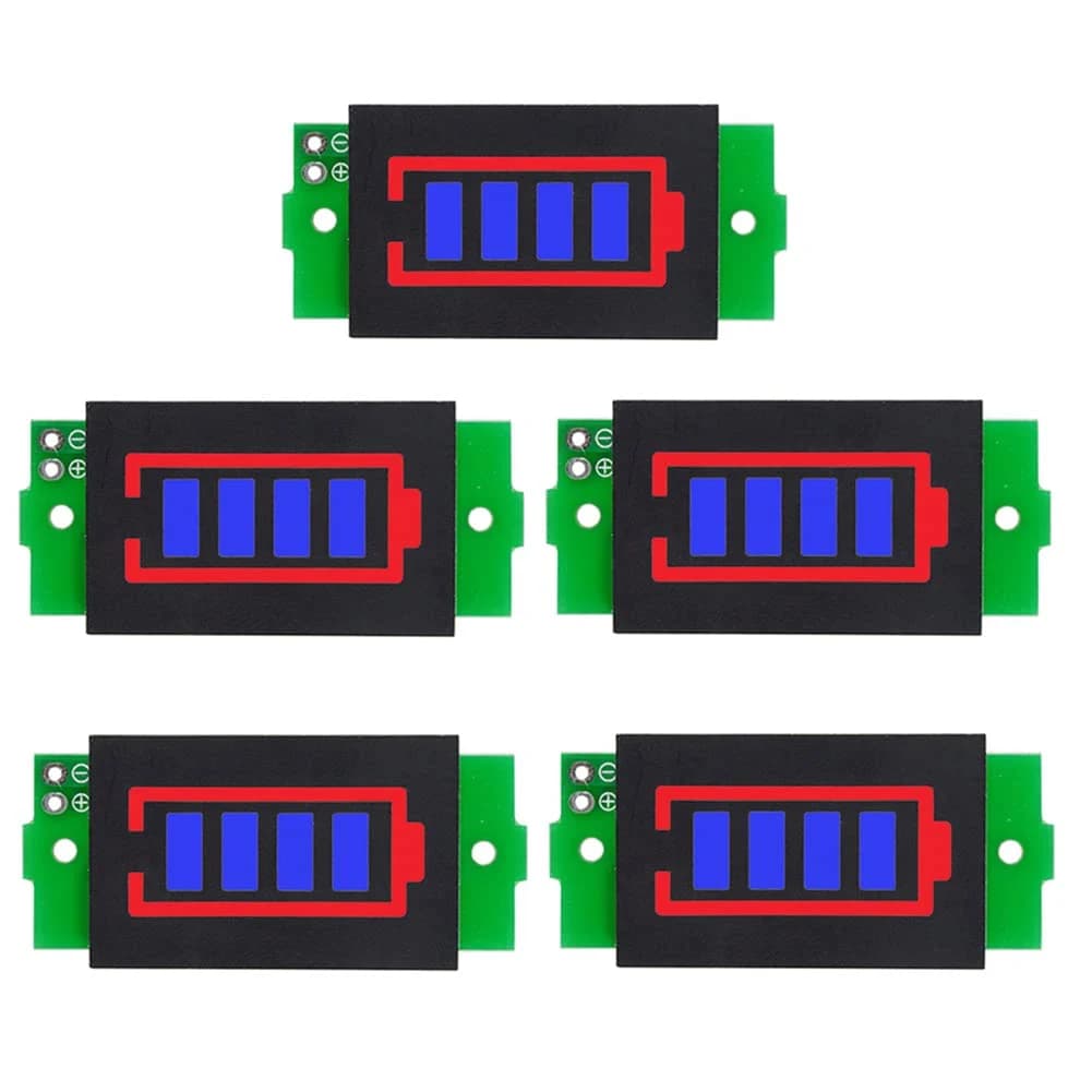 مقياس سعة بطارية ليثيوم مقاوم للماء 6S 011124 | Waterproof Lithium Battery Capacity Indicator