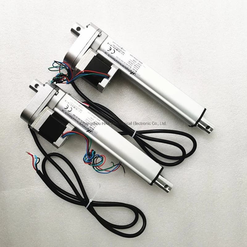 محرك خطي كهربائي 12 فولت 200 ملم 500 نيوتن | Linear Actuator Motor