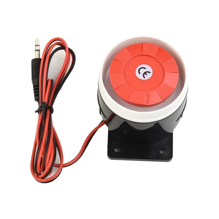 جرس إنذار 120dB 12V بتردد 3.8KHz وقوة 15-20W | Security Buzzer