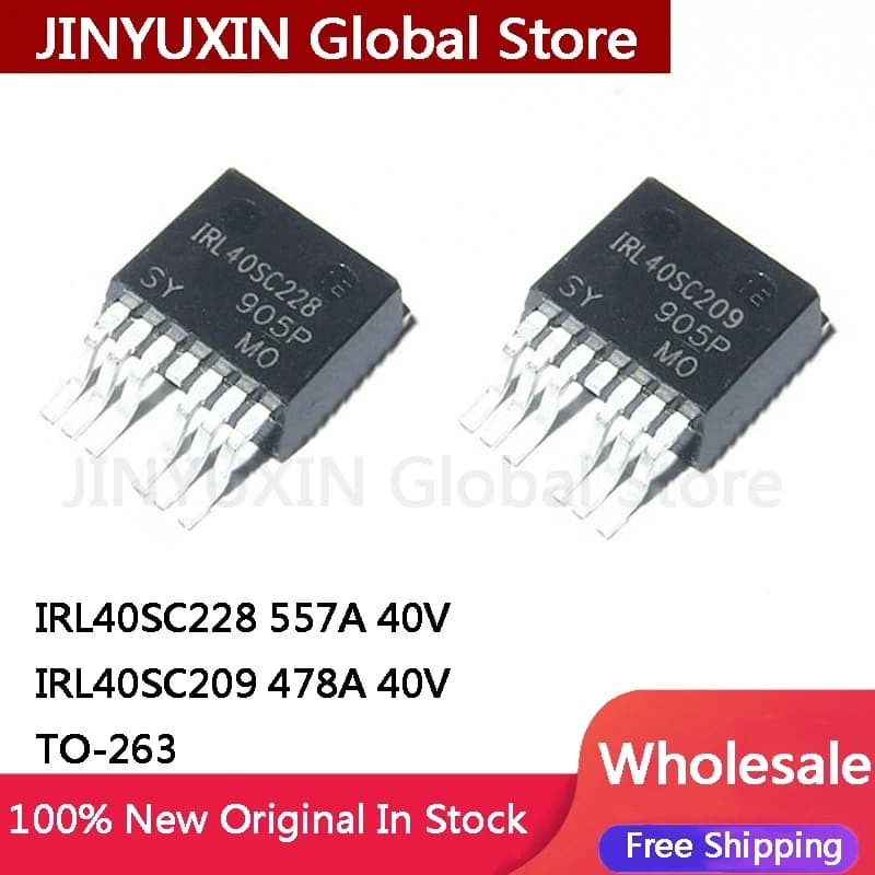 ترانزستور موسفت IRL40SC228 TO-263-7 SMD 40V 557A قناة N جديد أصلي | SMD MOSFET