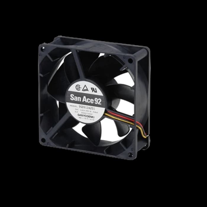 مروحة تبريد سيرفر SANYO San Ace 92 9G0912P1G081 بجهد 12V وتيار 1.1A مقاس 9032 | Server Cooling Fan