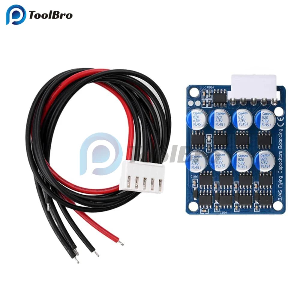 موازن بطاريات ليثيوم 6S 3A | Lithium Battery Active Equalizer Module