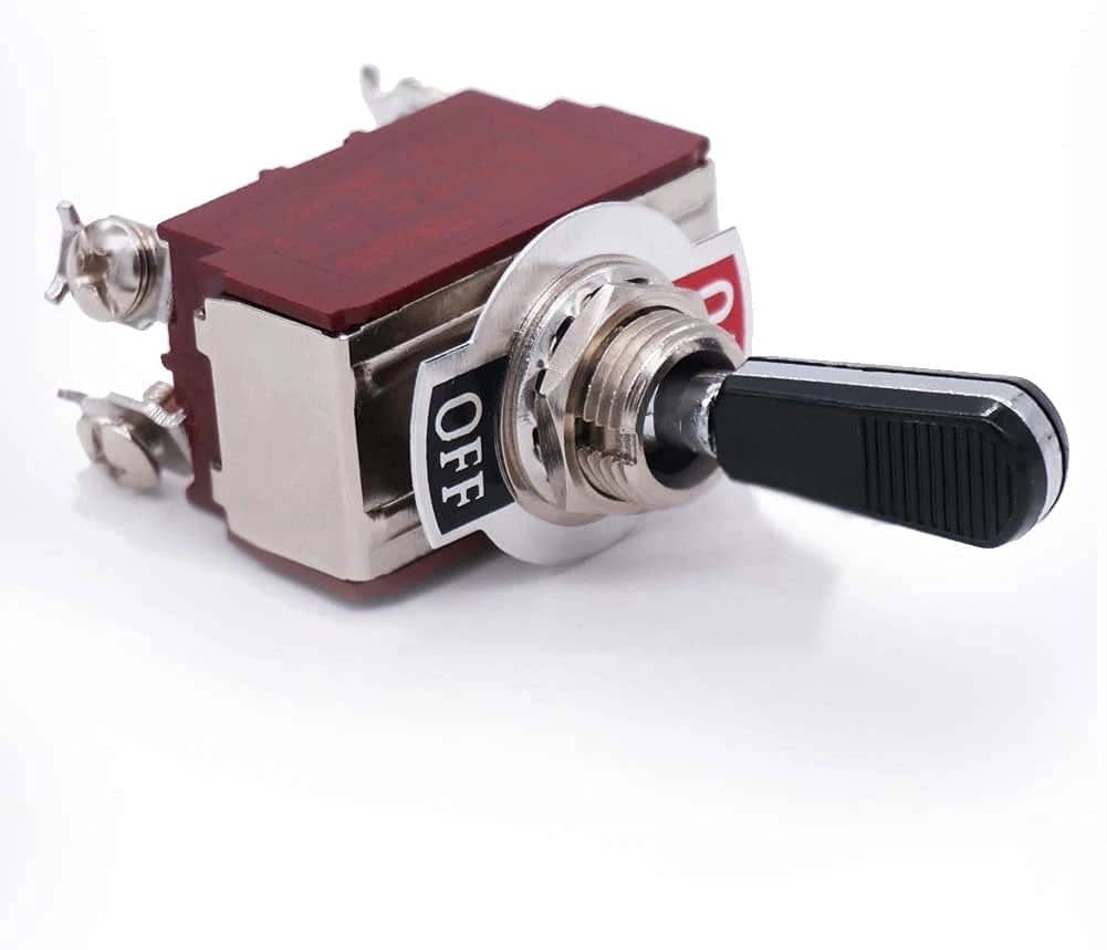 مفتاح تبديل كهربائي 1221 AC 250V 16A 2 وضعية 4 أطراف | Toggle Switch