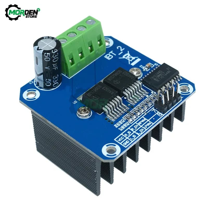 مشغل محركات Double BTS7960B 43A H-Bridge high power Motor Driver #S9 010261 | Motor Driver