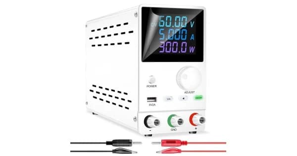 منظم جهد وتيار SPPS-A605D 60V 5A مع مخرج USB 2.1A | DC Power Supply