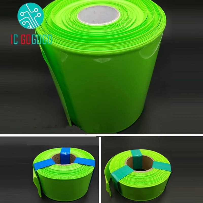 أنبوب انكماش حراري PVC قياس 260مم بطول 1 متر PVC Heat Shrink Tube 260mm 1Meter | Heat Shrink Tube
