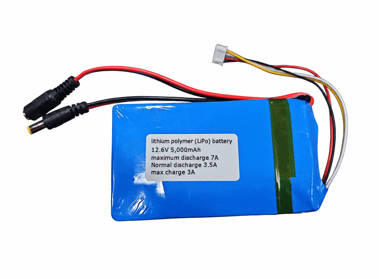 بطارية ليثيوم بوليمر LiPo 12.6V 5000mAh 3S | Lithium Battery