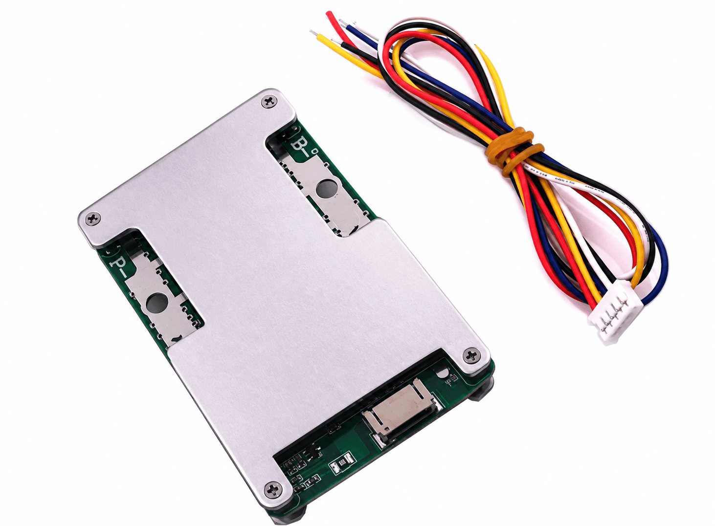 لوحة حماية بطارية ليثيوم 4S 120A 3.7V مع موازنة للتيار العالي رقم V6 1226159 | BMS Protection Board