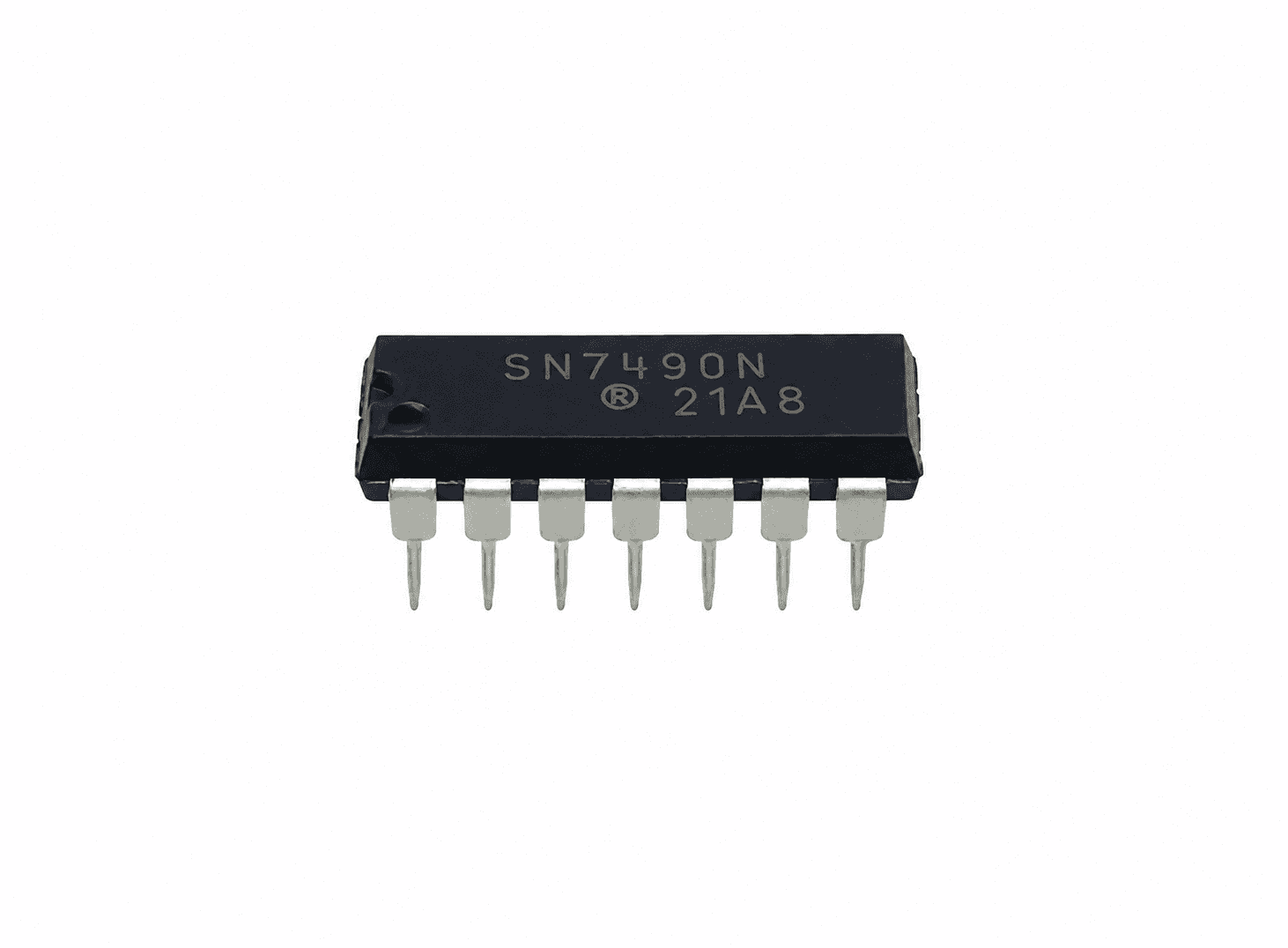 آيسي متكاملة SN7490N 7490N Direct Insertion DIP-14 Binary quintuple Decimal Counter Chip | Integrated Circuit