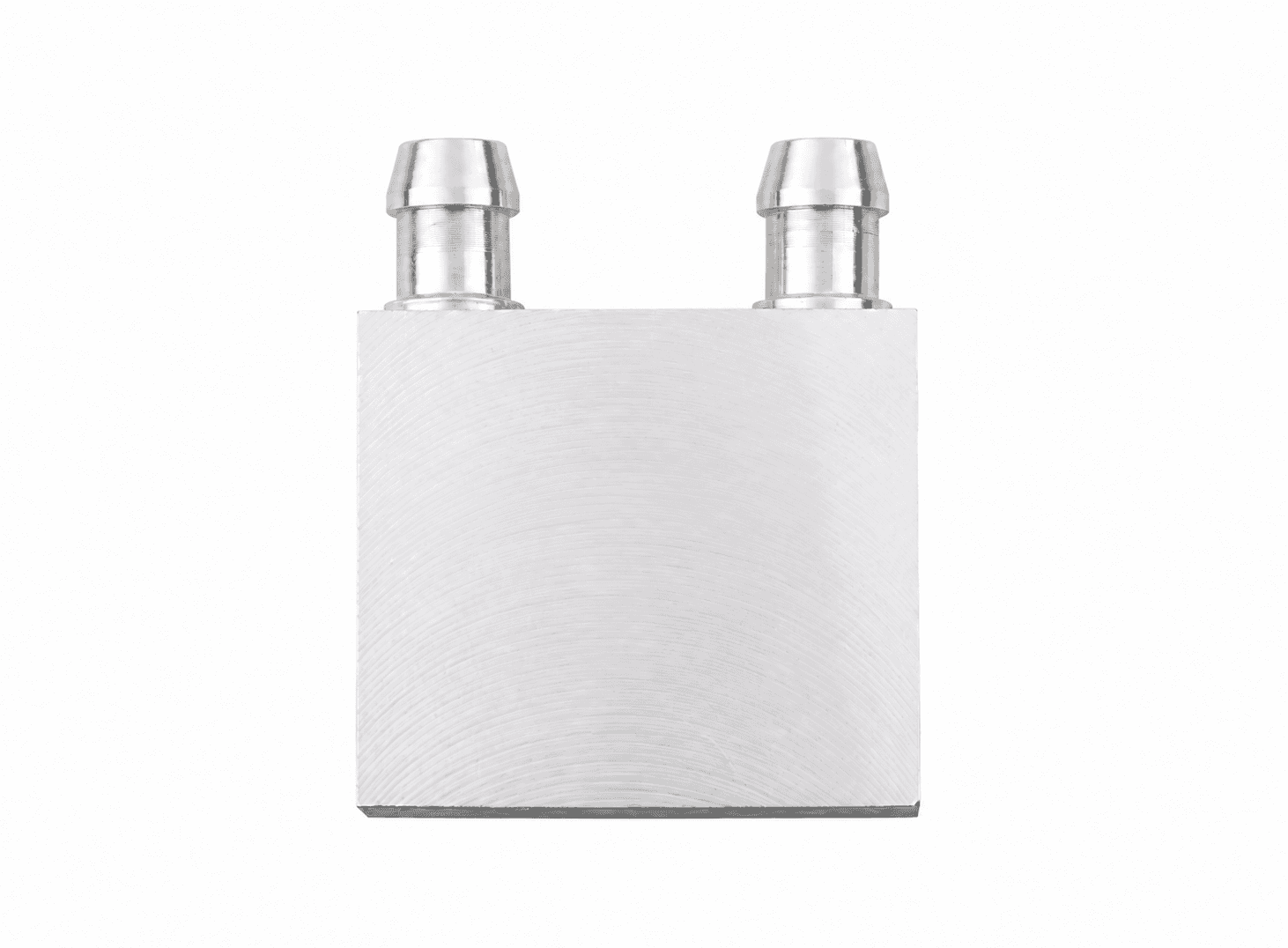 كتلة تبريد مائي من الألومنيوم Aluminum Water Cooling Block بحجم 40mm موديل X-050417-01 | Water Cooling Block
